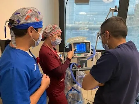 GME Critical Care room