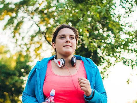 Bariatrics Woman Running