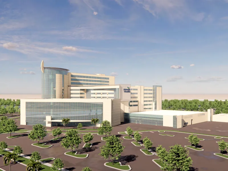 $220 million project will add more inpatient beds, operating rooms and expanded support services