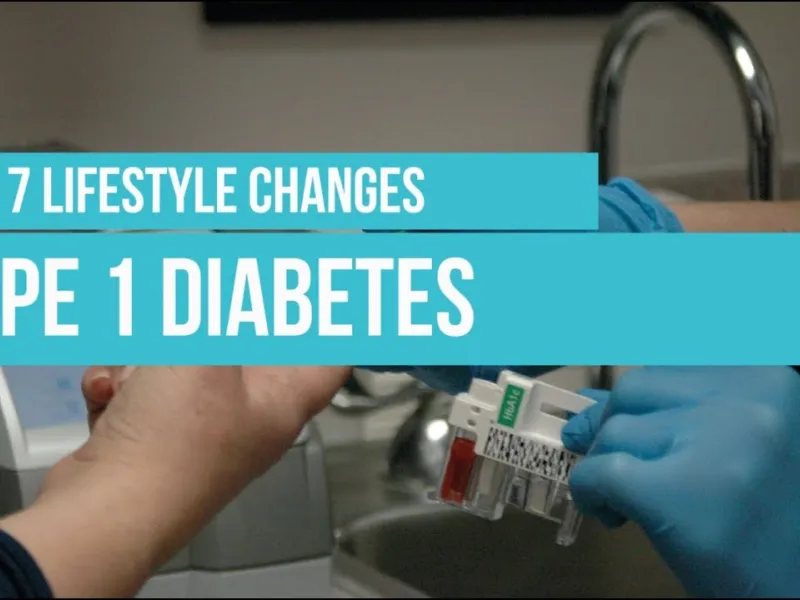7 Lifestyle Changes for Type 1 Diabetes
