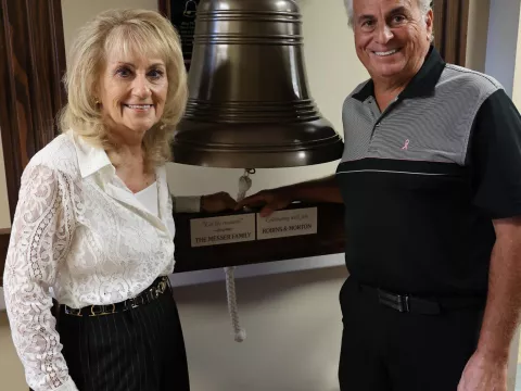 First to Give and First to Ring: Audrey Messer’s Unexpected Battle with Breast Cancer