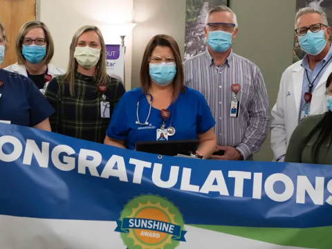 AdventHealth Hendersonville Announces Inaugural Winner of the Sunshine Award