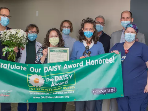 AdventHealth Hendersonville Celebrates New DAISY Award Winner for Excellence in Nursing