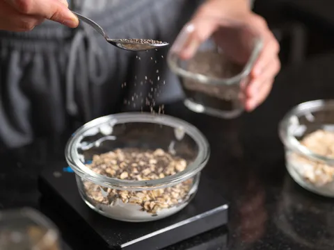 Overnight Oats With Chia Seeds