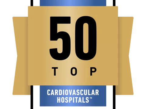 Top 50 Cardiovascular Hospitals Logo