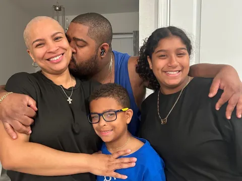 Ana Feliz said the day she found out she had an aggressive form of breast cancer was the worst day of her life. As she fights her battle, she's urging other women with breast cancer to keep fighting and don’t give up. 