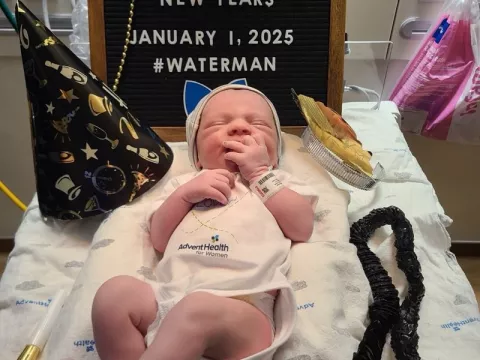  AdventHealth hospitals welcome first babies of 2025 