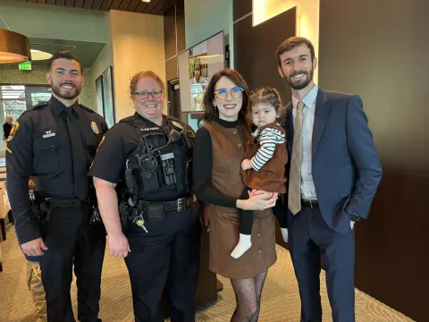 Family and Winter Garden Police 