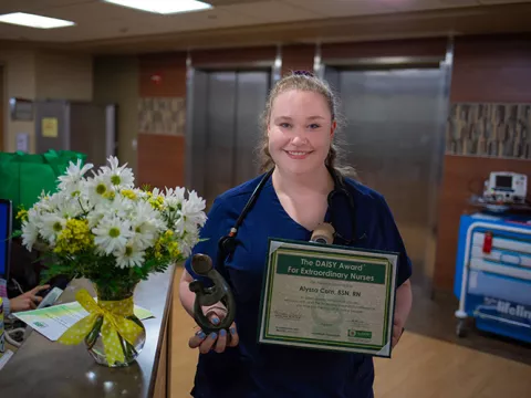AdventHealth Hendersonville DAISY Award Winner Brings  Joy and Laughter to Hospital Patients