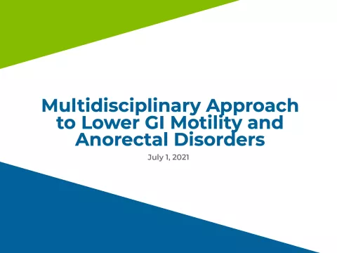 Lower GI motility thumbnail