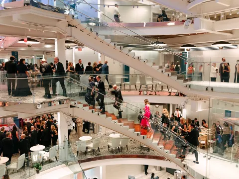 the Reception at Golden Gala 43