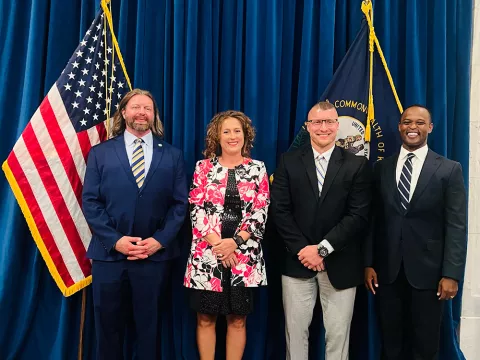 Crystal Day and Zachary McGeorge