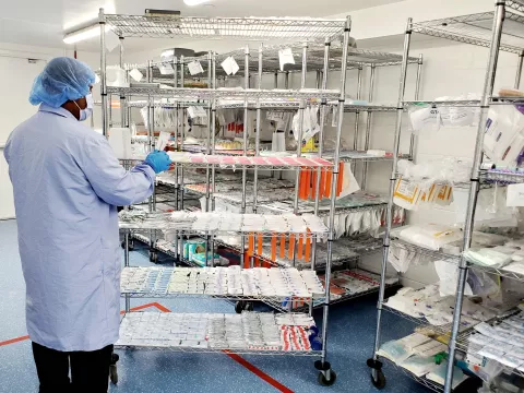 AdventHealth Orlando team members are inspired to pitch in to reduce waste and care for the environment.