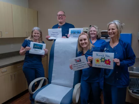 Kenmure Fights Cancer Donation Provides State-of-the-Art Exam Beds for AdventHealth Cancer Services
