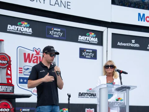 Scholarships awarded to local students during Daytona NASCAR race