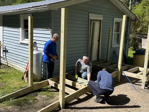 construction of ramp