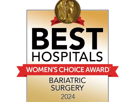  AdventHealth Carrollwood has been named as one of America’s Best Hospitals for Bariatric Surgery by the Women’s Choice Award®, one of America’s most trusted referral sources for the best in health care.