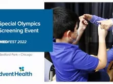 Special Olympics sports physicals