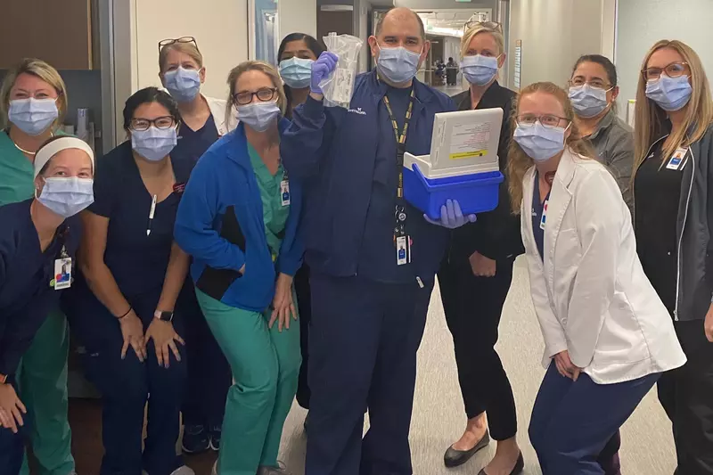 Dr. Varela and his team.