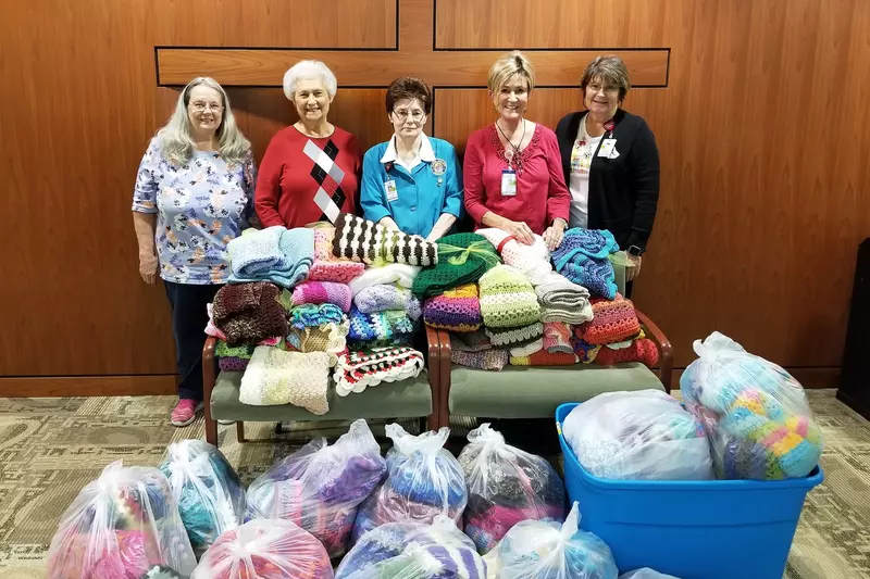AdventHealth Daytona Beach Handmade Holiday Gifts Donated for Patients