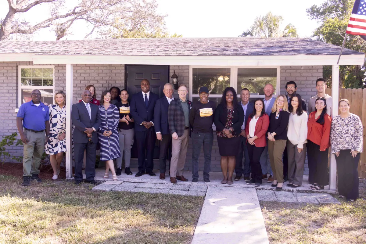 Group photo of UACDC and AdventHealth Partnership Launch Event