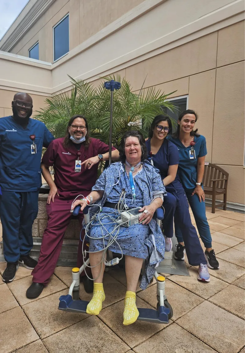 ICU Patient Celebrates 65th Birthday