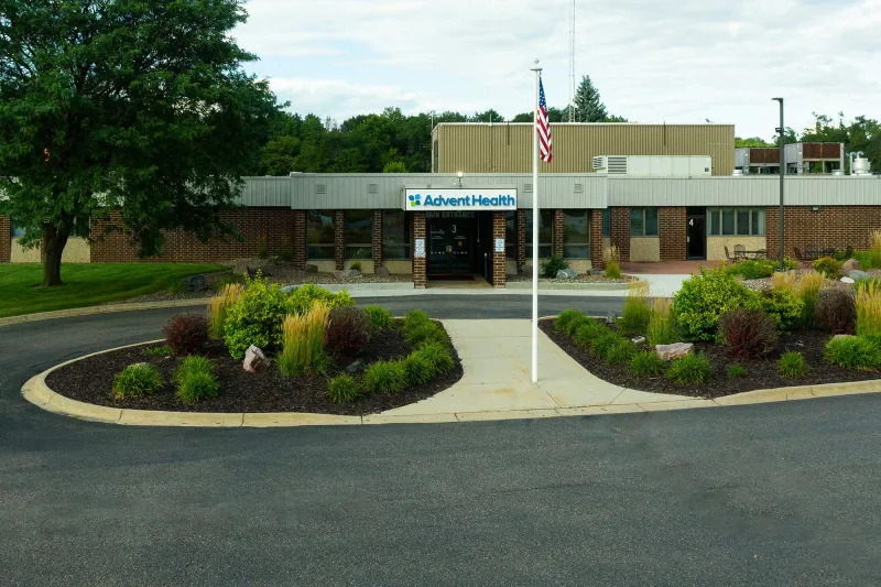 The front entrance of AdventHealth Durand
