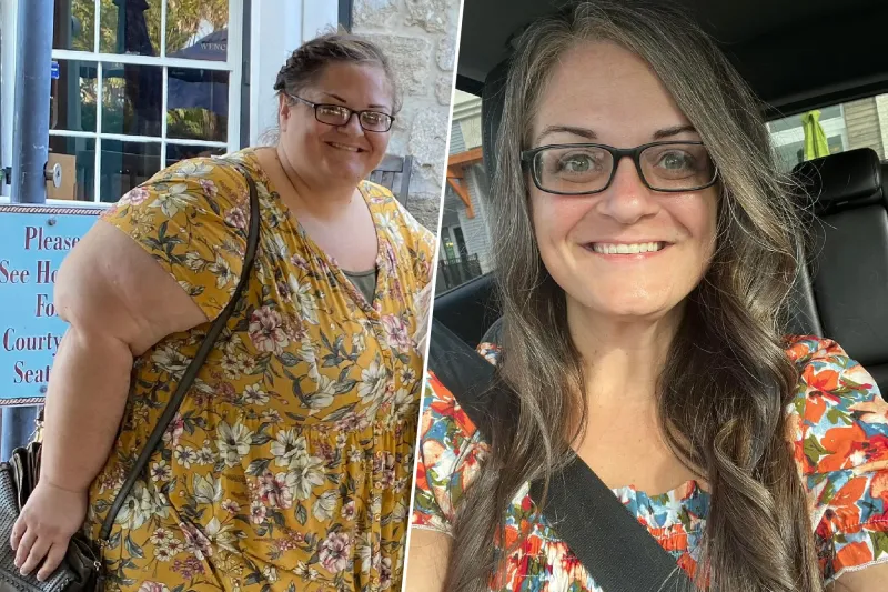 Jenn's weight loss before and after