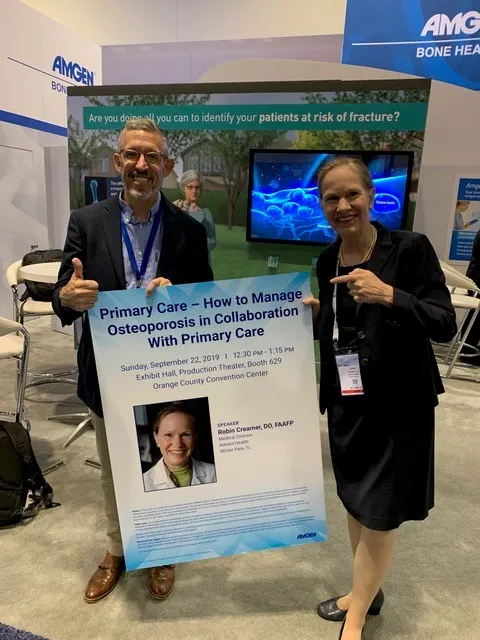 Dr. Robin Creamer, National expert on Osteoporosis