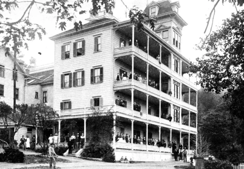 Saint Helena Sanitarium in Saint Helena, California.