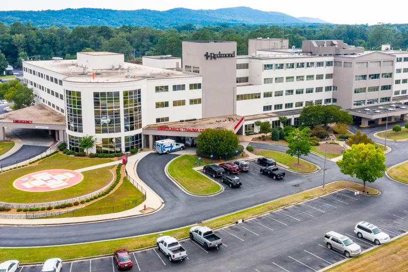 Aerial photo of AdventHealth Redmond