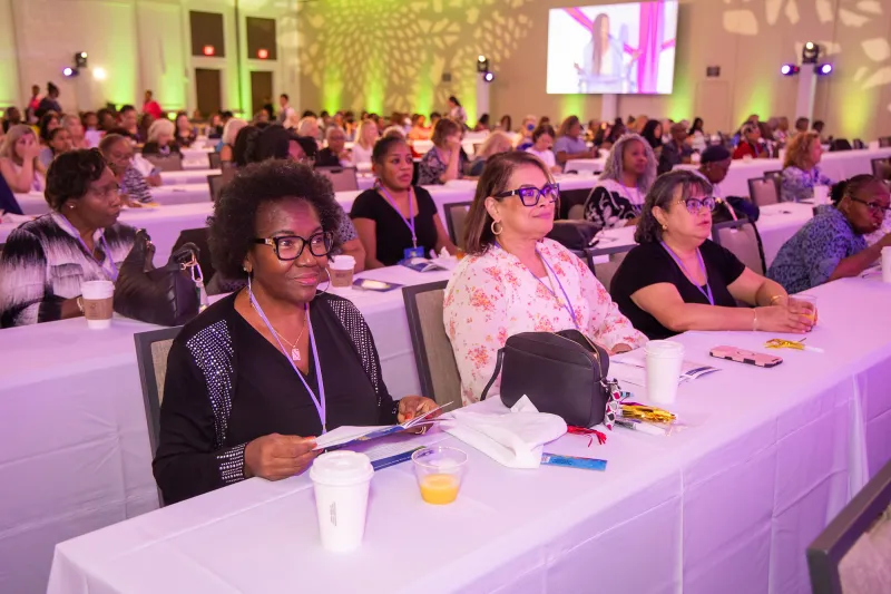 Women attending the Women’s Health and Cancer Prevention Event