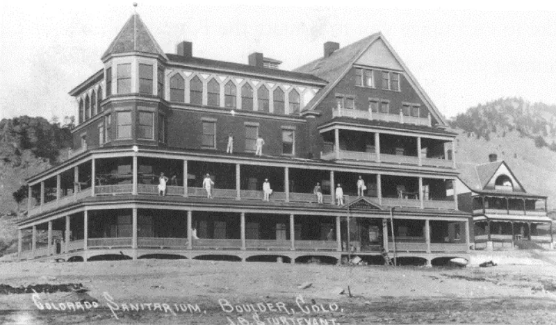 The Sanitarium in Boulder, Colorado.