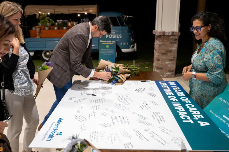 AdventHealth Zephyrhills 40th Anniversary Celebration Dinner