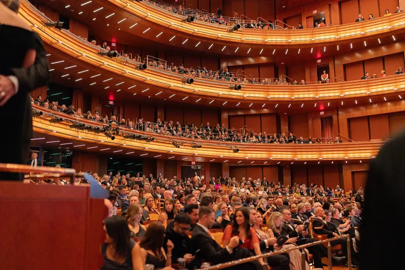 the crowd at Golden Gala 43