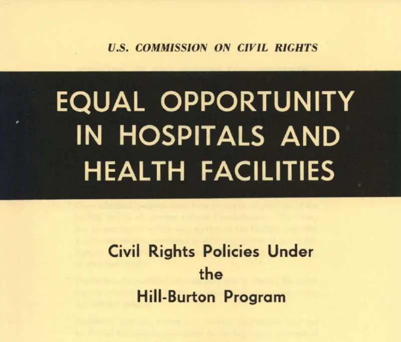 Hill-Burton Act headline