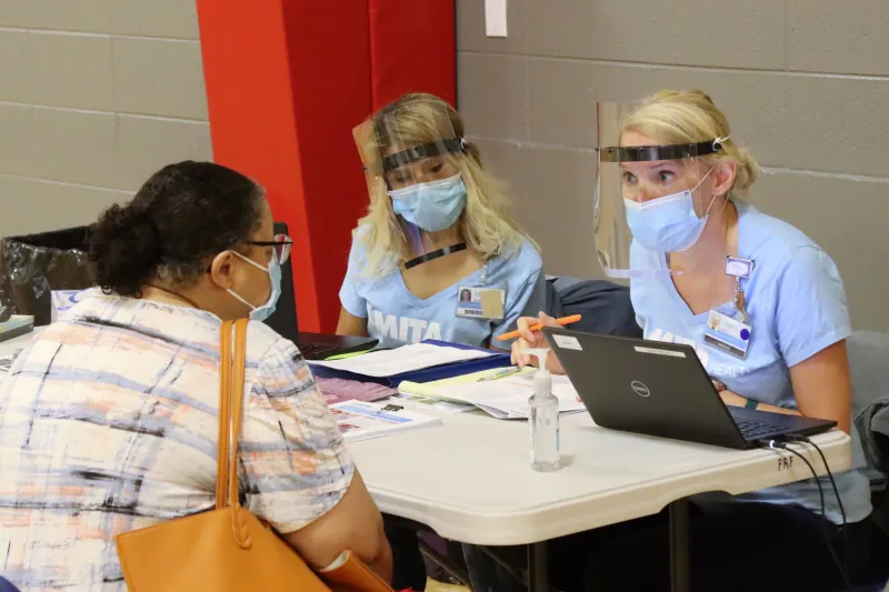 Nearly 150 volunteers representing every ministry across AMITA Health volunteered their time and talents to serve those less fortunate. 