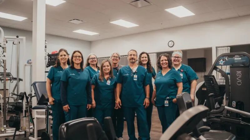 ottawa nursing staff from pt wearing green scrubs