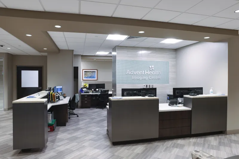 Room with chairs and office desks