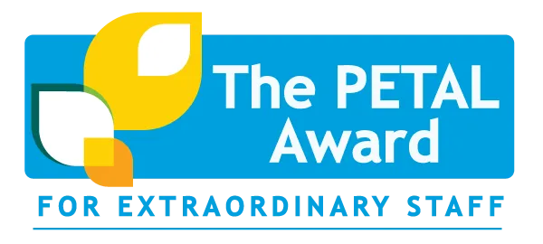 The PETAL award for extraordinary staff