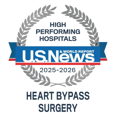 US News 2025-2026 High Performing Heart Bypass Surgery
