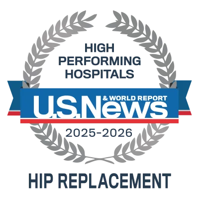 US News 2025-2026 High Performing Hip Replacement