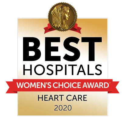 Women's Choice Award Best Hospitals Heart Care 2020