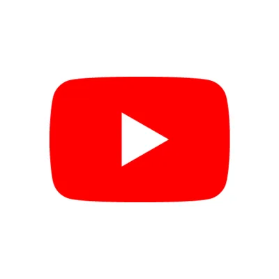 YouTube logo.